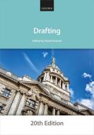 Drafting 20e Paperback di THE CITY LAW SCHOOL edito da Oxford Higher Education