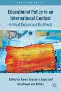 Educational Policy in an International Context edito da Palgrave Macmillan