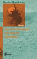 Desert Arthropods: Life History Variations di Fred Punzo edito da Springer Berlin Heidelberg