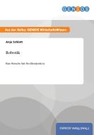 Robotik di Anja Schlatt edito da GBI-Genios Verlag