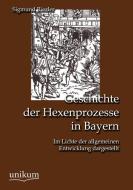 Geschichte der Hexenprozesse in Bayern di Sigmund Riezler edito da UNIKUM