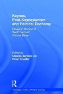 Keynes, Post-Keynesianism and Political Economy di G. C. Harcourt edito da Taylor & Francis Ltd