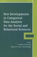 New Developments in Categorical Data Analysis for the Social and Behavioral Sciences edito da Taylor & Francis Ltd