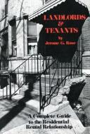 Landlords And Tenants di Jerome G. Rose edito da Transaction Publishers