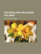Vocabolario Milanese-Italiano di Francesco Cherubini edito da Rarebooksclub.com