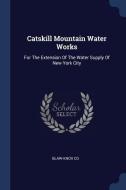 Catskill Mountain Water Works: For the Extension of the Water Supply of New York City di Blaw-Knox Co edito da CHIZINE PUBN
