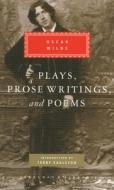 Plays, Prose Writings And Poems di Oscar Wilde edito da Everyman