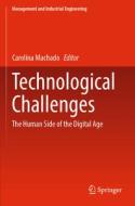Technological Challenges edito da Springer International Publishing