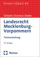 Landesrecht Mecklenburg-Vorpommern edito da Nomos Verlagsges.MBH + Co