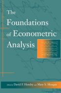 Foundations of Econometric Analysis di David F. Hendry, Mary S. Morgan edito da Cambridge University Press