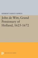 John de Witt, Grand Pensionary of Holland, 1625-1672 di Herbert Harvey Rowen edito da Princeton University Press