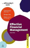 Effective Financial Management di Brian Finch edito da Kogan Page