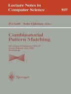 Combinatorial Pattern Matching edito da Springer Berlin Heidelberg