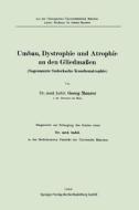 Umbau, Dystrophie und Atrophie an den Gliedmaßen di Georg Maurer edito da Springer Berlin Heidelberg