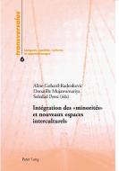 Intégration des ' minorités ' et nouveaux espaces interculturelsÿ edito da Lang, Peter
