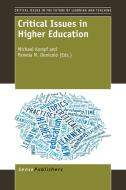 Critical Issues in Higher Education edito da SENSE PUBL