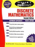 Schaum's Outline Of Discrete Mathematics di Seymour Lipschutz, Marc Lipson edito da Mcgraw-hill Education - Europe