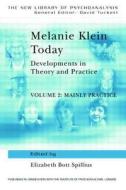 Melanie Klein Today, Volume 2: Mainly Practice di E. Spillius, Elizabeth Bott Spillius edito da Taylor & Francis Ltd