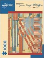 Frank Lloyd Wright\'s Flags Jigsaw Puzzle edito da Pomegranate Communications Inc,us