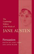 Persuasion di Jane Austen edito da Cambridge University Press