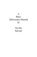 A Deliverance Training Manual di Neville Salvetti edito da Xlibris