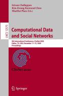 Computational Data and Social Networks edito da Springer International Publishing