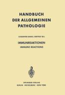 Immunreaktionen / Immune Reactions edito da Springer Berlin Heidelberg