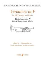 Variations In F edito da Faber Music Ltd