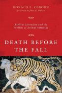 Death Before the Fall di Ronald E Osborn edito da InterVarsity Press