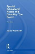 Special Educational Needs and Disability: The Basics di Janice (University of Bedfordshire Wearmouth edito da Taylor & Francis Ltd
