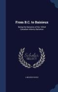 From B.c. To Baisieux di L McLeod Gould edito da Sagwan Press