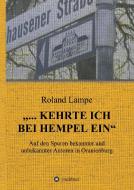 "... kehrte ich bei Hempel ein" di Roland Lampe edito da tredition