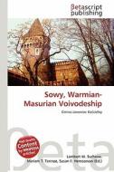 Sowy, Warmian-Masurian Voivodeship edito da Betascript Publishing