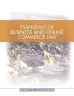 Essentials of Business Law di Henry R. Cheeseman edito da Pearson Education (US)