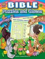 Bible Puzzles and Games di Mary Tucker edito da TEACHER CREATED RESOURCES