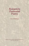 Romaniote Penitential Poetry di WEINBERGER edito da The University Of Alabama Press