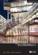 Managerial Economics di Ivan Png, Dale Lehman edito da Blackwell Publishers