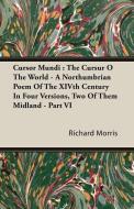 Cursor Mundi di Richard Morris edito da Brewster Press