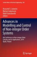 Advances in Modelling and Control of Non-integer-Order Systems edito da Springer International Publishing