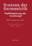 Grenzen der Germanistik edito da J.B. Metzler