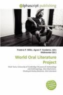 World Oral Literature Project edito da Betascript Publishing