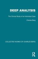 Deep Analysis di Charles Berg edito da Taylor & Francis Ltd
