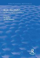 Work: Quo Vadis? edito da Taylor & Francis Ltd