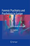 Forensic Psychiatry And Psychology In Europe edito da Springer Nature Switzerland Ag