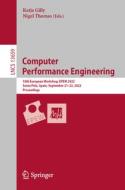 Computer  Performance Engineering edito da Springer International Publishing
