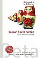 Russian South Korean edito da Betascript Publishing