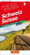 Touring Atlas Schweiz 1 : 250 000 edito da Hallwag Karten Verlag