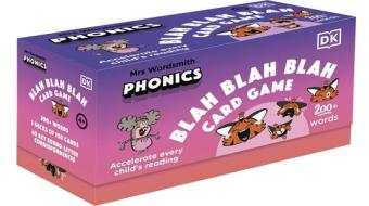 PHONICS BLAH BLAH BLAH CARD GAME di Mrs Wordsmith edito da DORLING KINDERSLEY