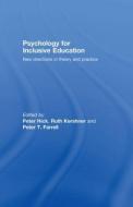 Psychology for Inclusive Education edito da Taylor & Francis Ltd