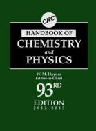 Crc Handbook Of Chemistry And Physics edito da Taylor & Francis Inc